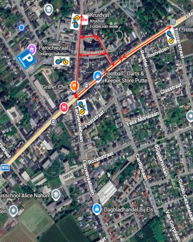 parkeerplan Putse Feesten